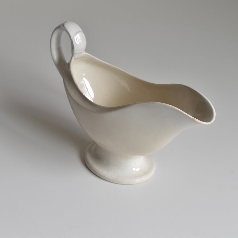 Antique Sauce Boat, Creil et Montereau, Gold Medal 1834