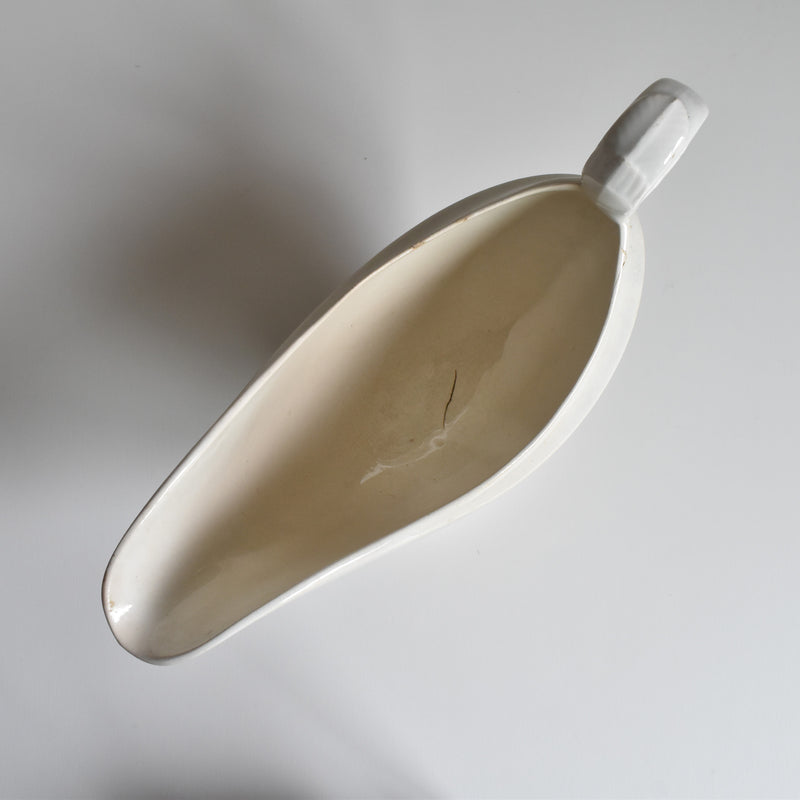 Antique Sauce Boat, Creil et Montereau, Gold Medal 1834