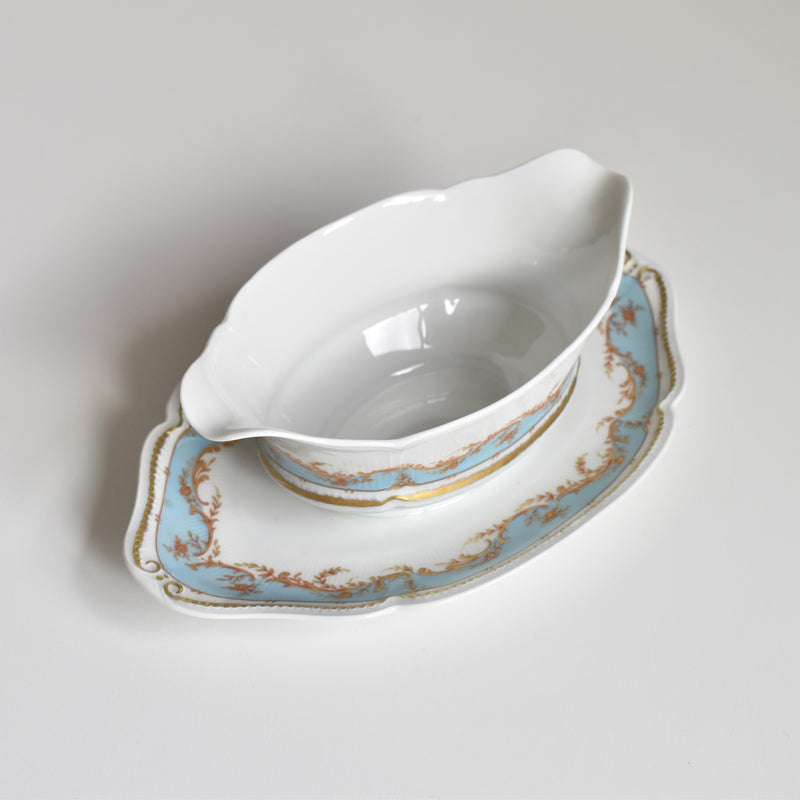 Vintage Sauce Boat Limoges GDA Chaux de Fonds