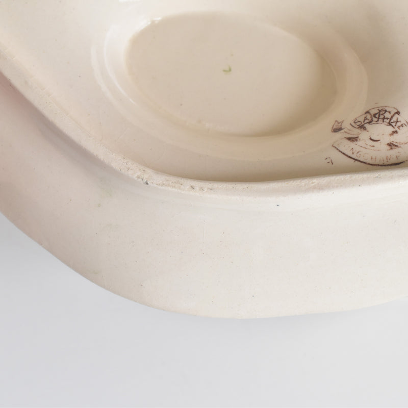 Antique Sauce Boat Longchamp Saxe