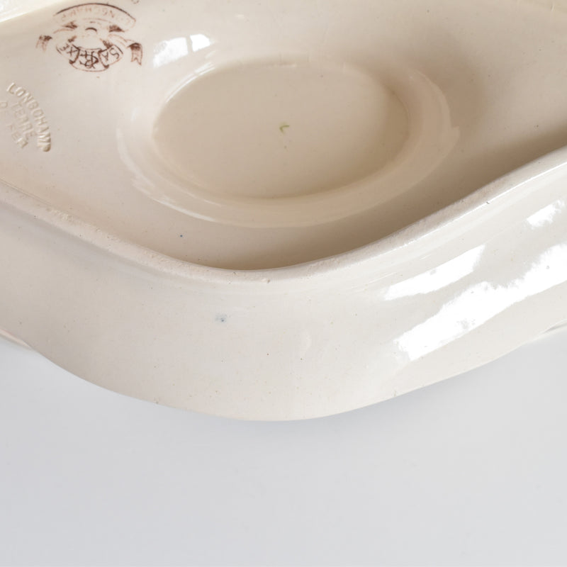 Antique Sauce Boat Longchamp Saxe