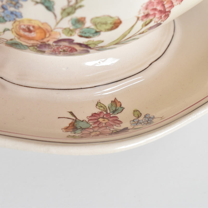 Antique Sauce Boat Longchamp Saxe