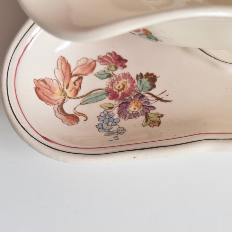 Antique Sauce Boat Longchamp Saxe