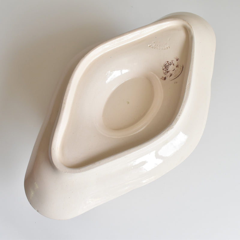 Antique Sauce Boat Longchamp Saxe