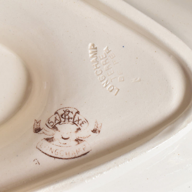 Antique Sauce Boat Longchamp Saxe