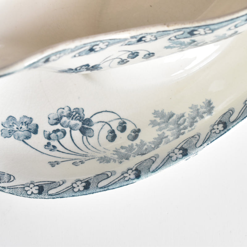 Antique Saucière Longwy Chartres