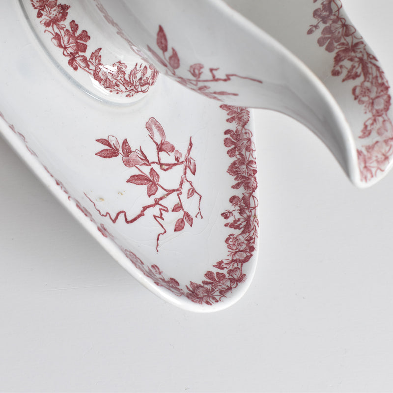 Antique Sauce Boat F.F Pecsonne