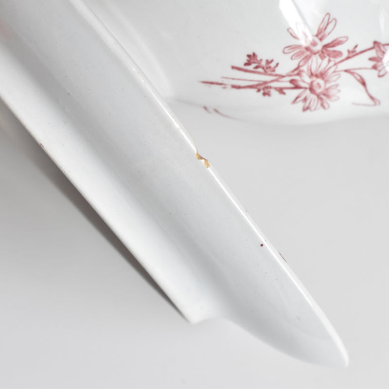 Antique Sauce Boat F.F Pecsonne