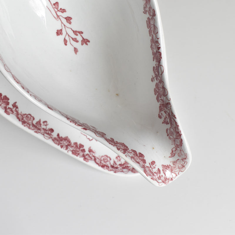 Antique Sauce Boat F.F Pecsonne