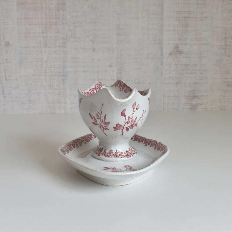 Antique Sauce Boat F.F Pecsonne