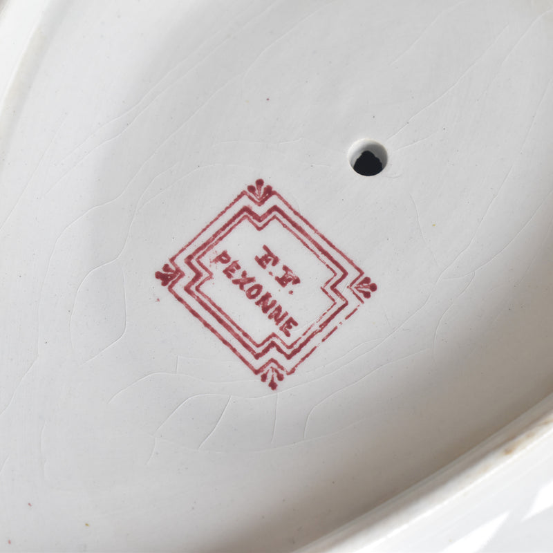 Antique Sauce Boat F.F Pecsonne