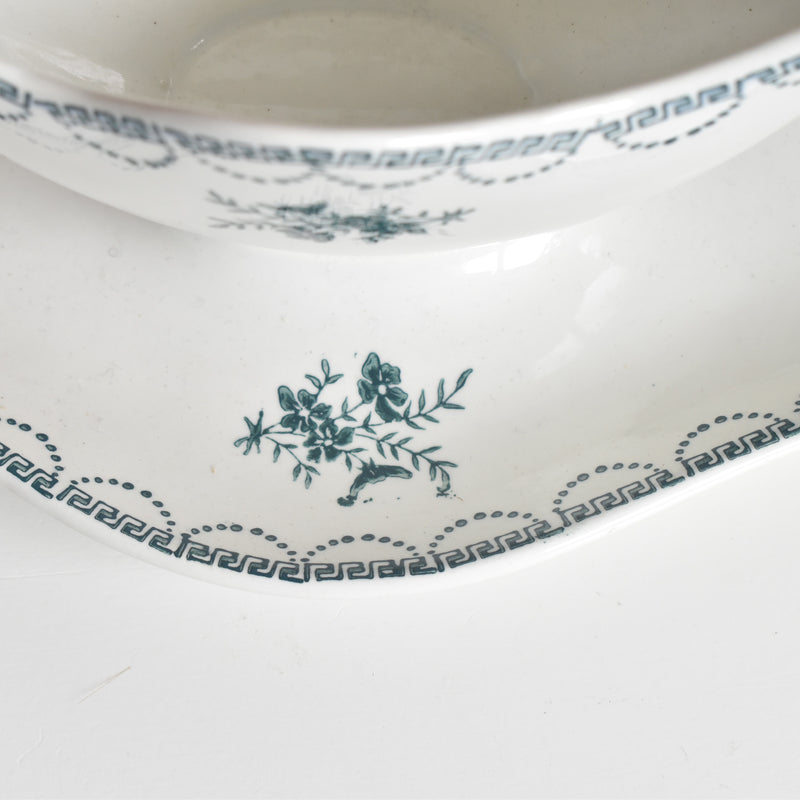 Antique Sauce Boat, Saint-Amand CERANORD 427