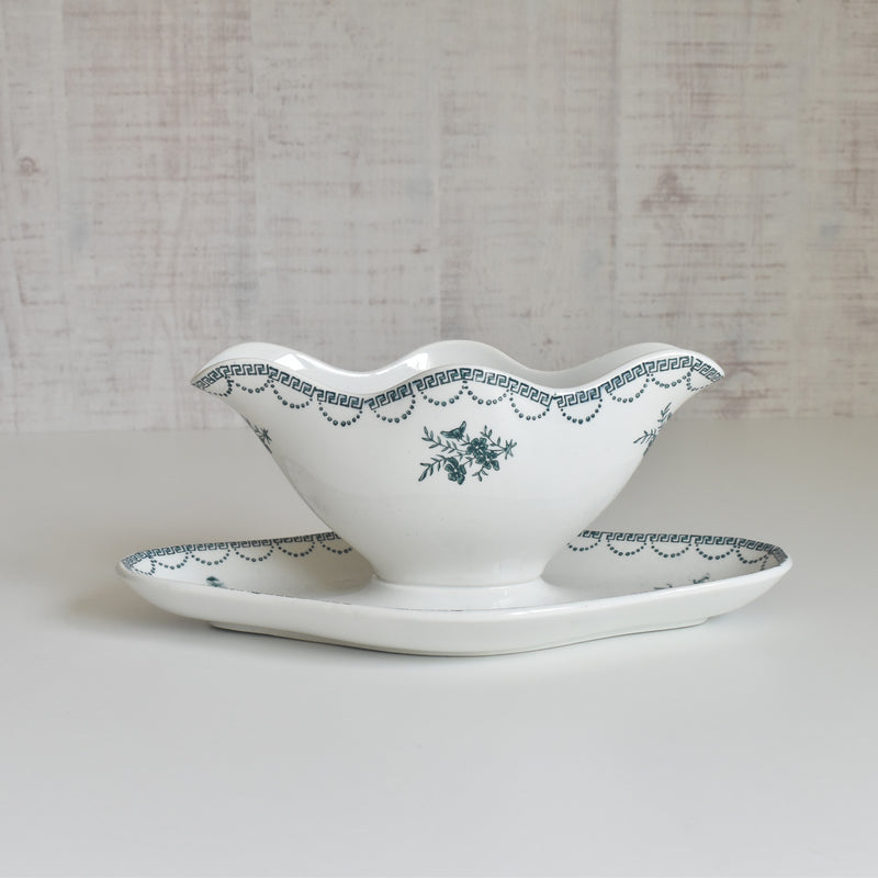 Antique Sauce Boat, Saint-Amand CERANORD 427