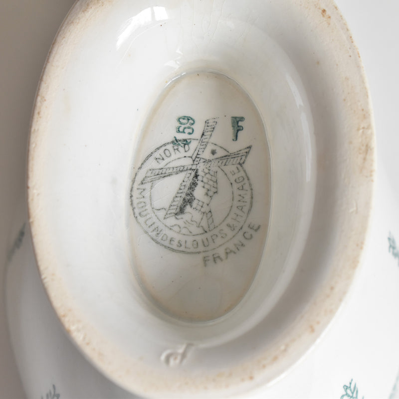 Vintage Sauce Boat Moulin des Loups 459