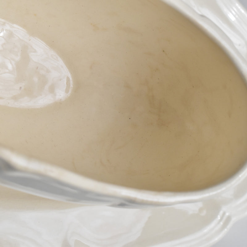 Vintage Saucier, Digoin & Sarreguemines, Scalloped Rim