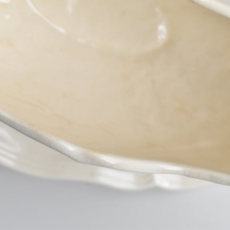 Vintage Saucier, Digoin & Sarreguemines, Scalloped Rim
