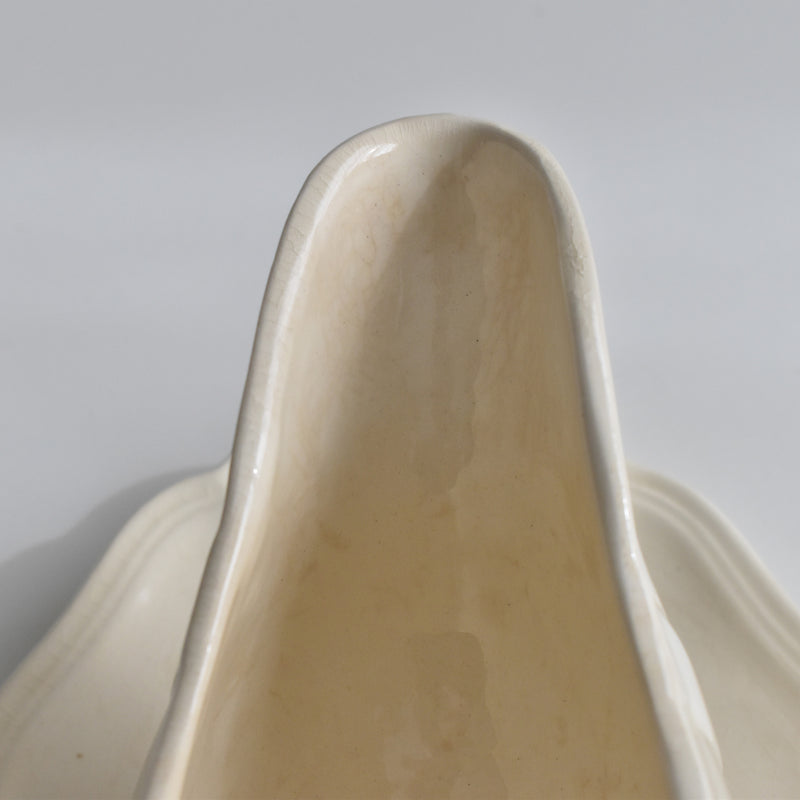 Vintage Saucier, Digoin & Sarreguemines, Scalloped Rim