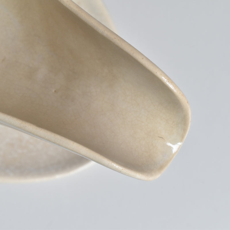 Antique Saucier Sarreguemines Swan