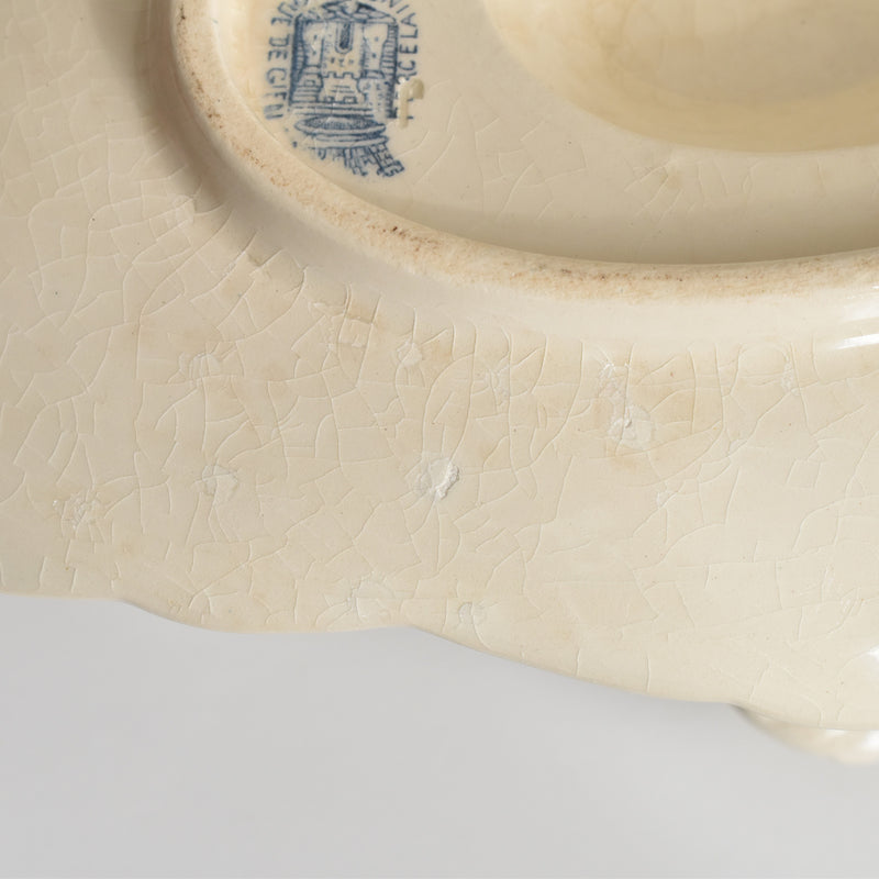 Antique Gien Rinçeaux Sauce Boat