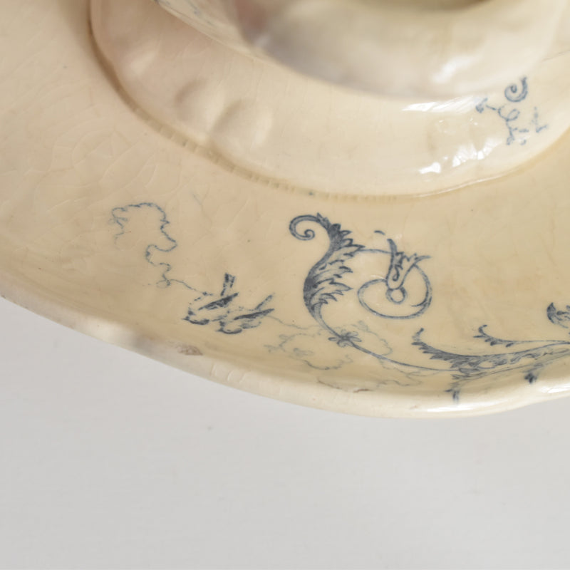 Antique Gien Rinçeaux Sauce Boat