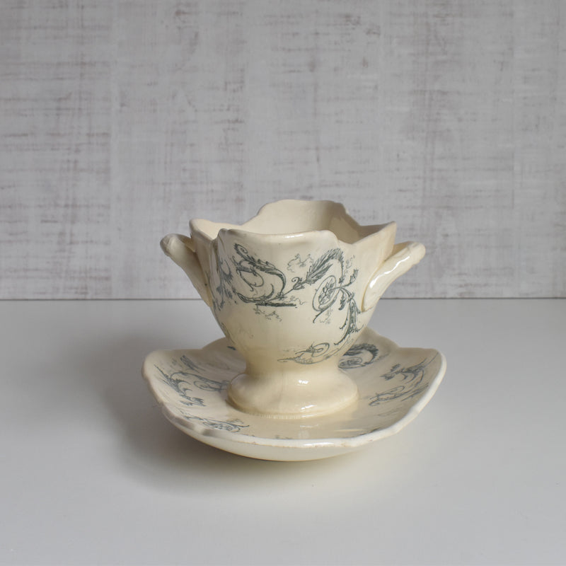 (予約済み商品)アンティークソーシエール ジアン Rinçeaux （ランソー）