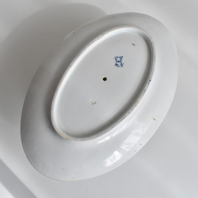 Antique Sauce Boat Luneville Moustier