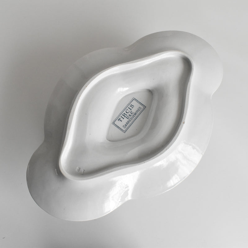 アンティークソーシエール蓋付き U&Cサルグミンヌ Tircis（ティルシス）