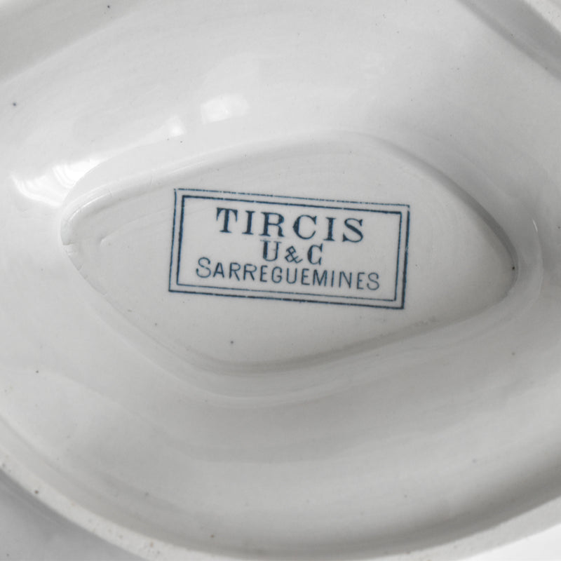 アンティークソーシエール蓋付き U&Cサルグミンヌ Tircis（ティルシス）