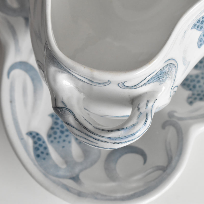 アンティークソーシエール蓋付き U&Cサルグミンヌ Tircis（ティルシス）