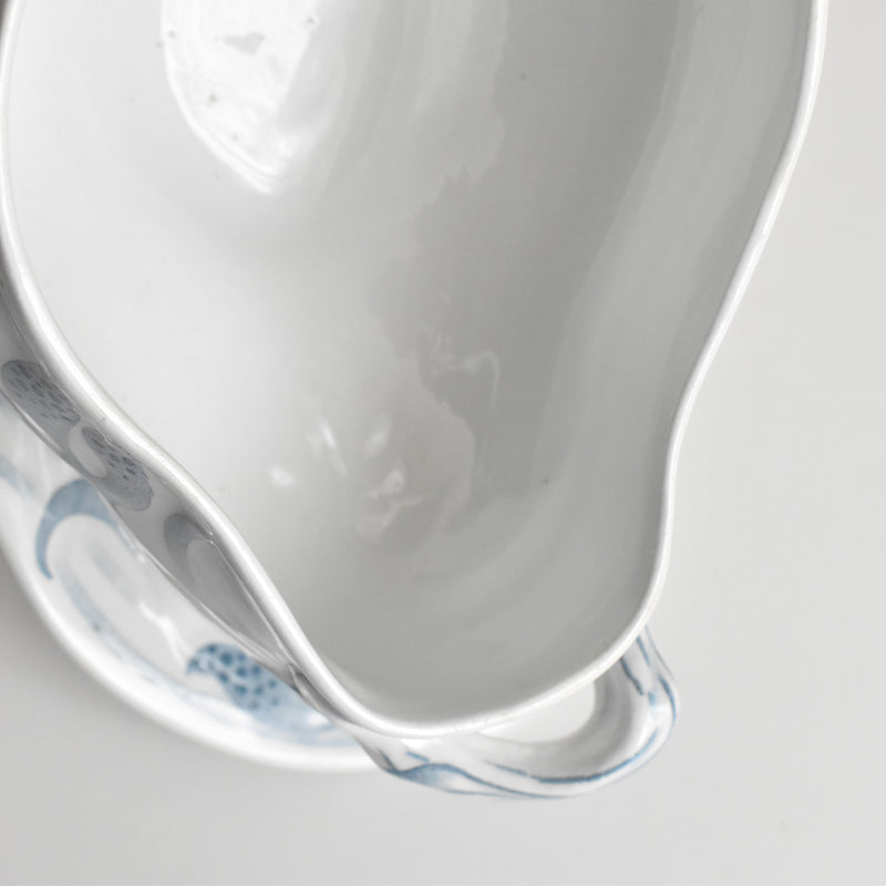 アンティークソーシエール蓋付き U&Cサルグミンヌ Tircis（ティルシス）