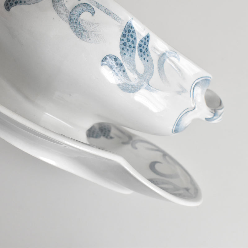 アンティークソーシエール蓋付き U&Cサルグミンヌ Tircis（ティルシス）