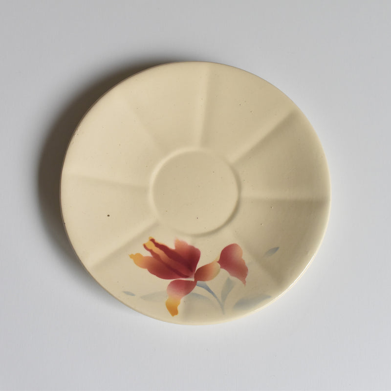 Vintage saucer Digoin & Sarreguemines Iris 9225