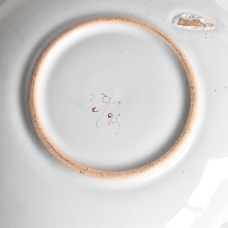 アンティークソーサー サンクレマン エミールガレ Libellule(リベルル） H