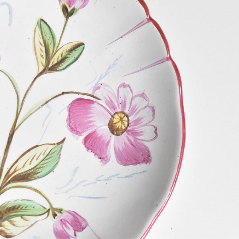 アンティークソーサー サンクレマン エミールガレ Libellule(リベルル） H