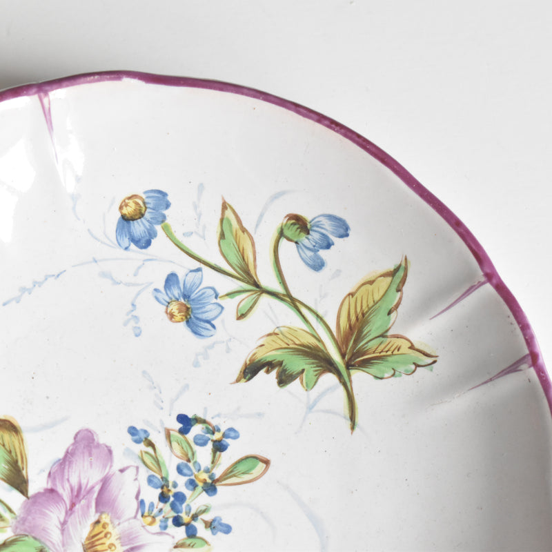 アンティークソーサー サンクレマン エミールガレ Libellule(リベルル） I