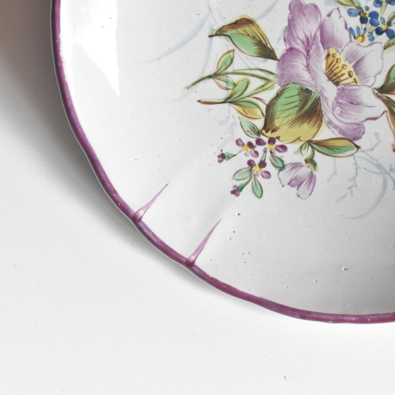 アンティークソーサー サンクレマン エミールガレ Libellule(リベルル） I