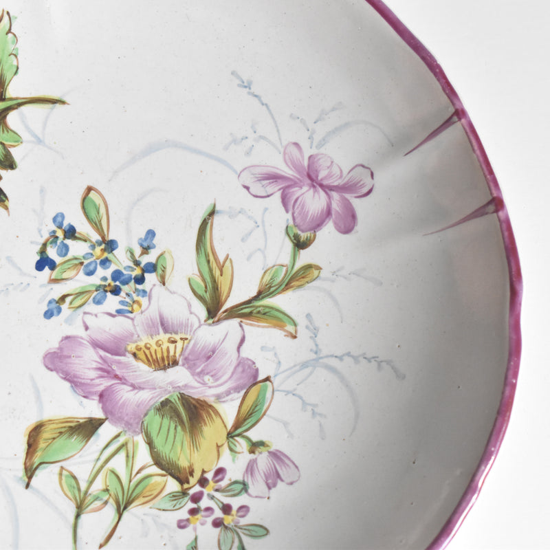 アンティークソーサー サンクレマン エミールガレ Libellule(リベルル） I