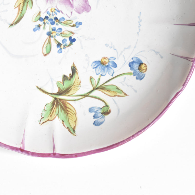 アンティークソーサー サンクレマン エミールガレ Libellule(リベルル） I