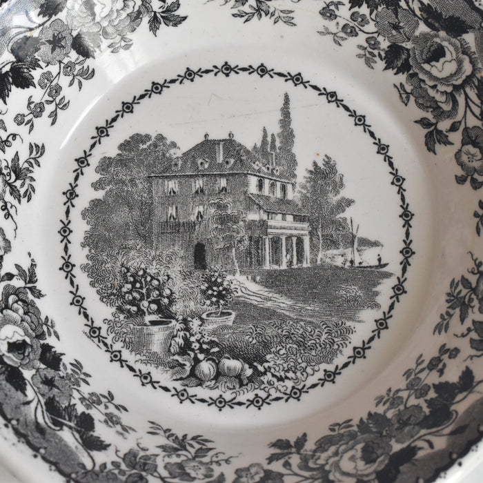 アンティークソーサー U&Cサルグミンヌ 1844 A