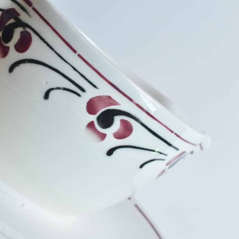 Antique Sauce Boat - Badonviller Beaurain