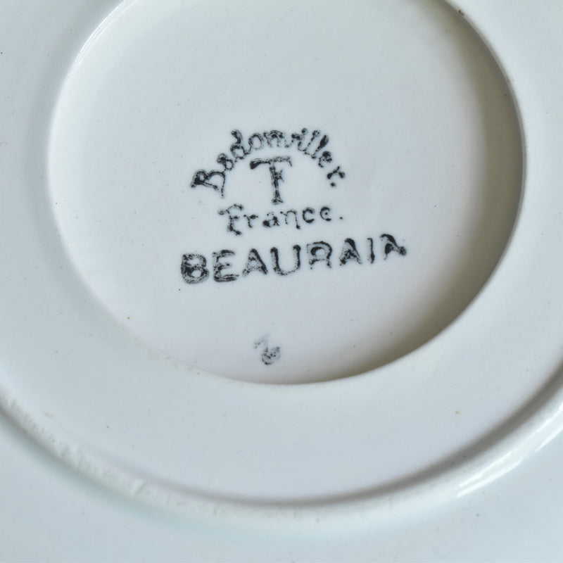 Antique Sauce Boat - Badonviller Beaurain