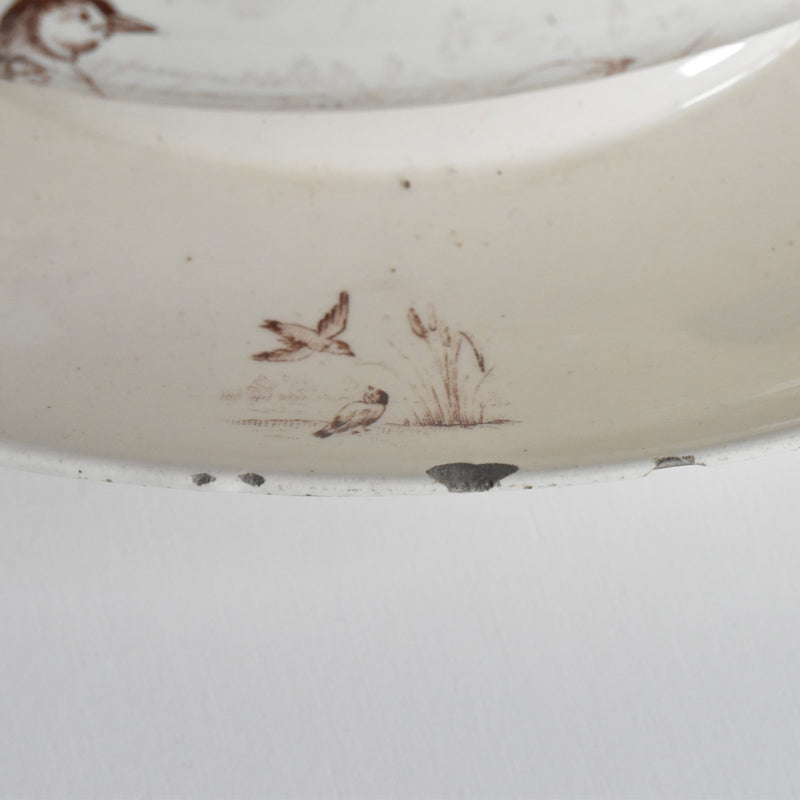Antique Sauce Boat with Lid - Longchamp Bourgogne