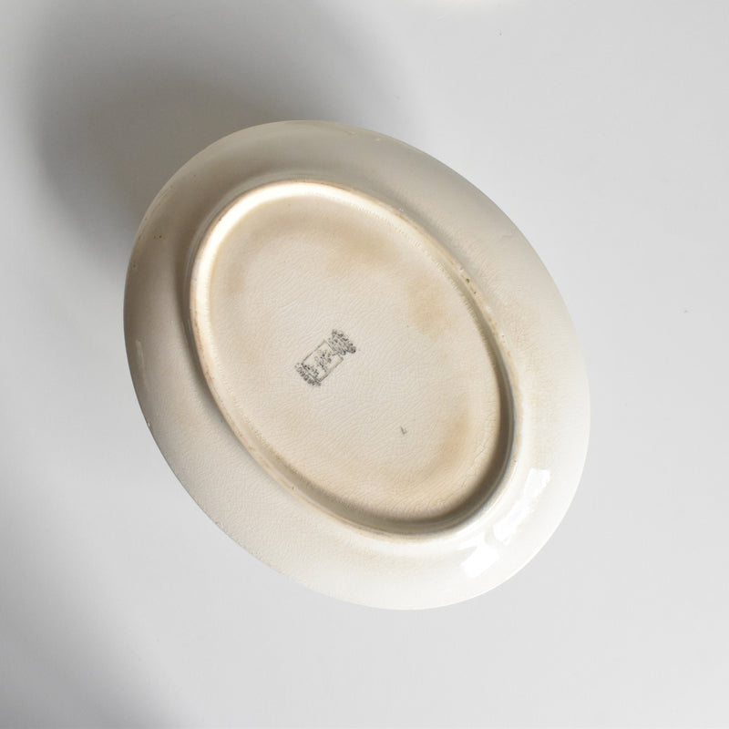 アンティークソーシエール 蓋付き ロンウイー