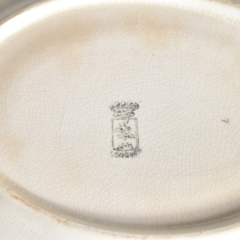 アンティークソーシエール 蓋付き ロンウイー