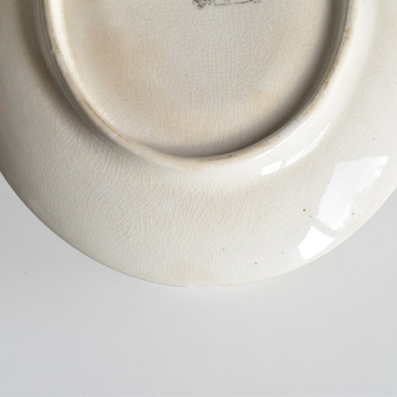 アンティークソーシエール 蓋付き ロンウイー