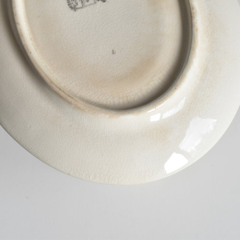 アンティークソーシエール 蓋付き ロンウイー