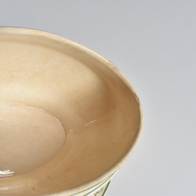 アンティークソーシエール 蓋付き ロンウイー