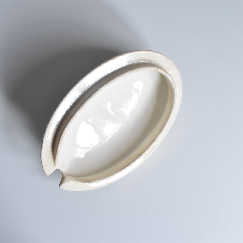 アンティークソーシエール 蓋付き ロンウイー