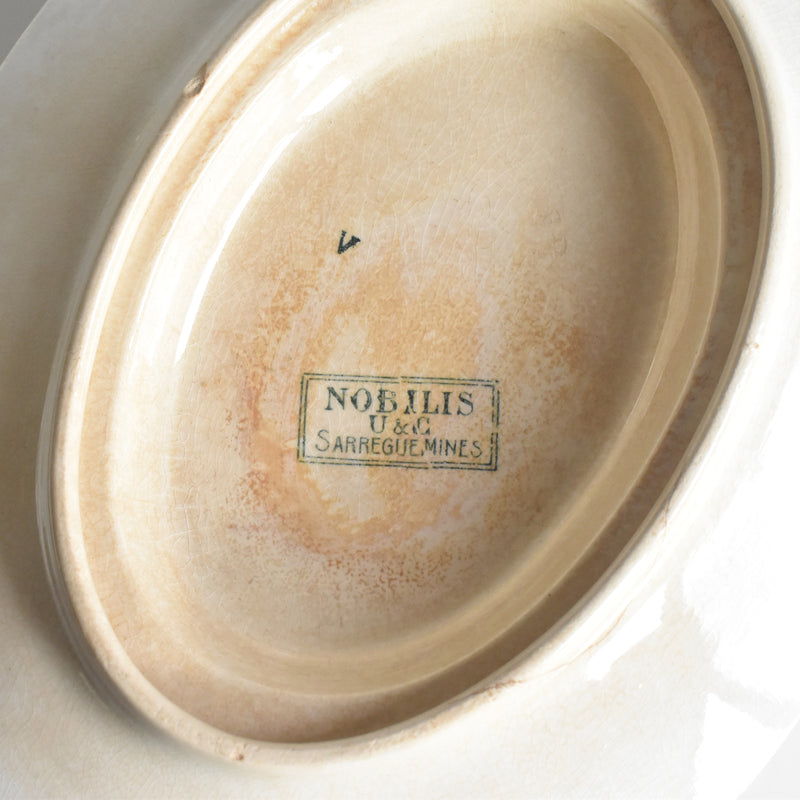 アンティークソーシエール 蓋付き サルグミンヌ Nobilis（ノビリス）