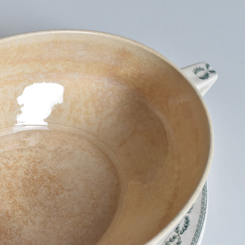 アンティークソーシエール 蓋付き サルグミンヌ Nobilis（ノビリス）